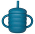 Bicchiere con cannuccia per bambini Blue/ Tazza con cannuccia per bambini - Loo.Up