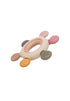 Massaggia gengive ergonomico con manico in legno Rosa - Loo.Up