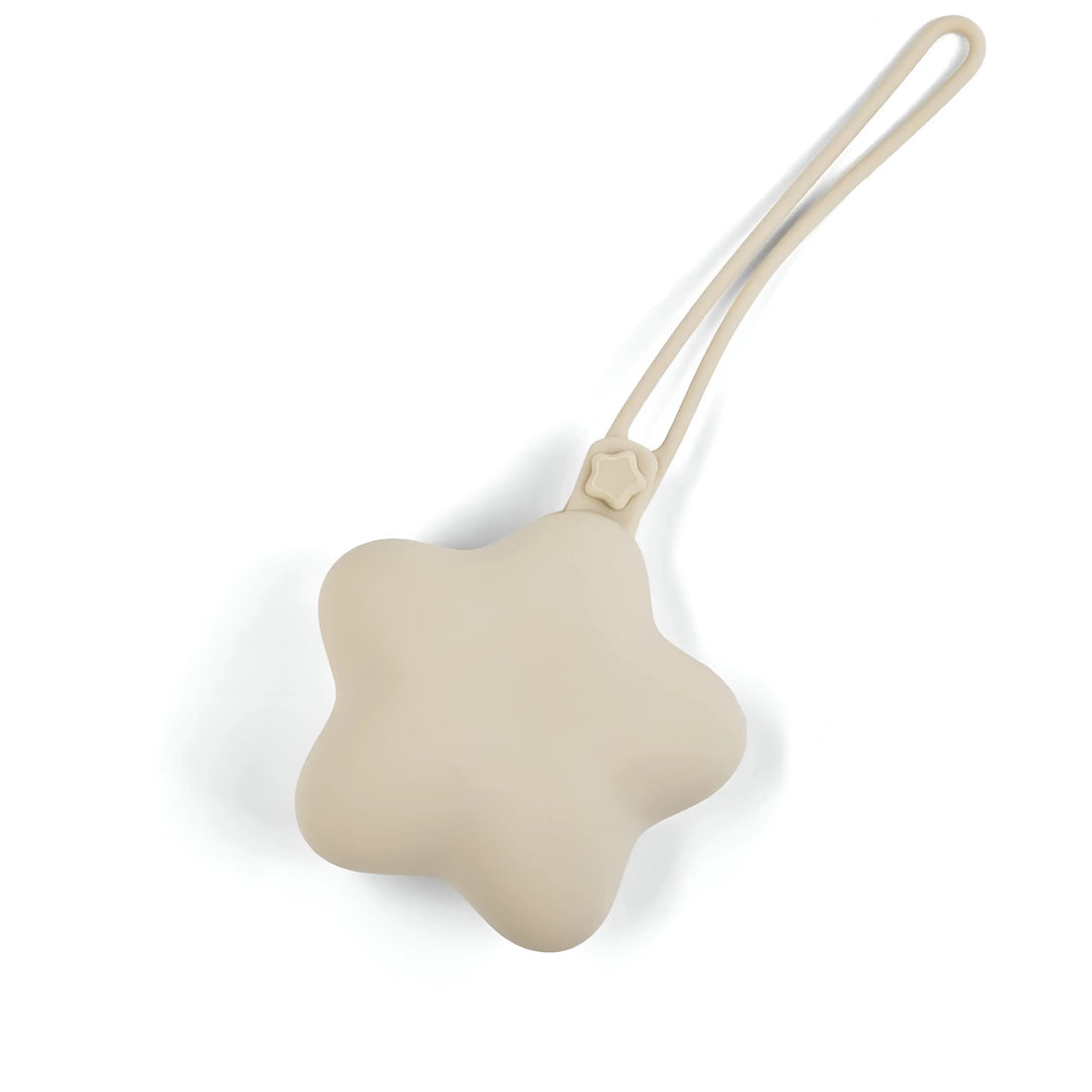 Portaciuccio in Silicone Stella - Beige -